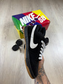 TÊNIS DUNK PRETO/BRANCO/SOLA MARROM