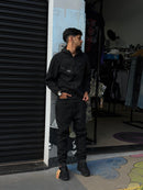 CONJUNTO NK TECH FLEECE BLACK