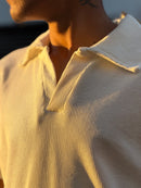 CAMISA ZARA POLO-OFFWHITE