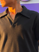 CAMISA ZARA POLO-PRETA