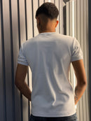 CAMISA CANELADA BRANCA