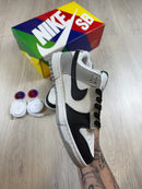 TÊNIS DUNK CINZA/BRANCO/PRETO