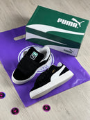 TÊNIS PM SUEDE XL PRETO/ BRANCO